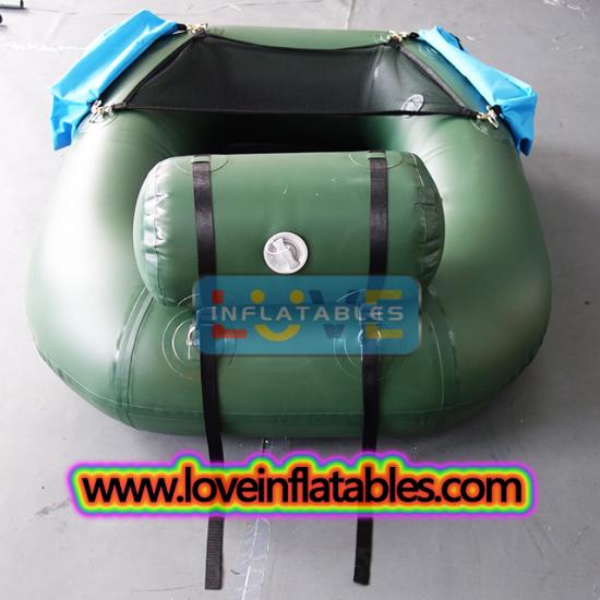 1 person single fishing boat float tube inflatable belly boat inflatable  boat