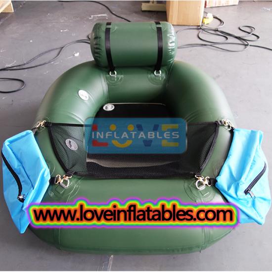 Custom High Quality Dinghy Inflatable Boat Portable Float Tube Boat Fishing/durable  Small Inflatable Pvc Boat For One People - Loveinflatables