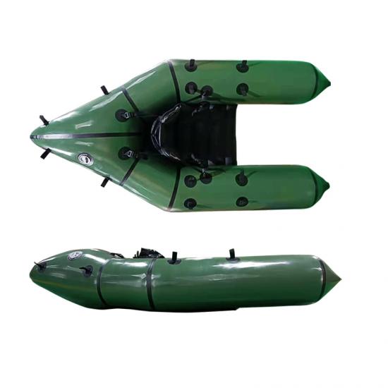 Custom Inflatable Fishing Belly Boat TPU Pontoon Ultralight Belly