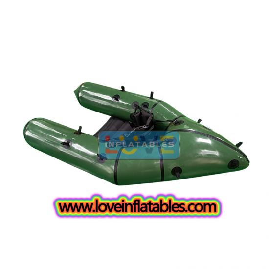 Custom Inflatable Fishing Belly Boat TPU Pontoon Ultralight Belly River  Boats - Loveinflatables