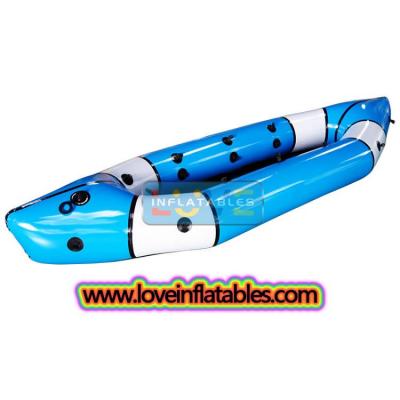 China factory Love Inflatables 2 person kayak packraft