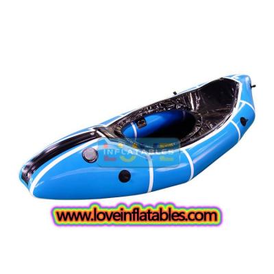 river TPU fishing canoe kayak with deck