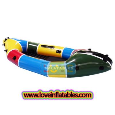 self bailing TPU packraft for whitewater