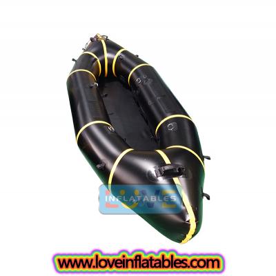 Factory inflatable tpu lightweight rafting 2 person  packraft