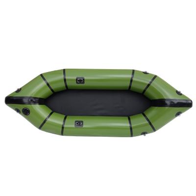 Inflatable calm water packraft