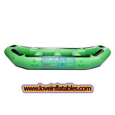 14ft 4.25m inflatable PVC river white water raft for sale